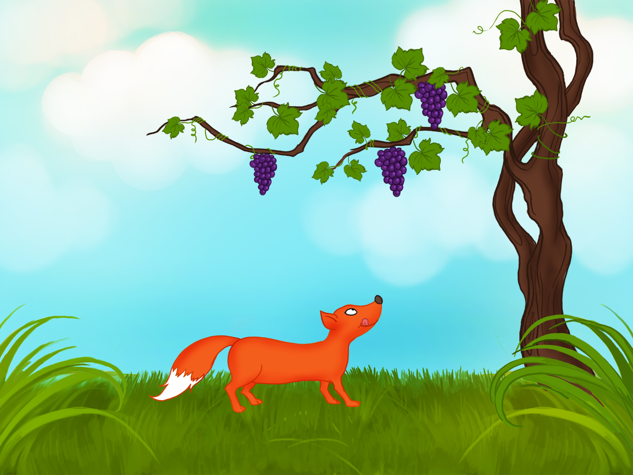 the fox and the grapes